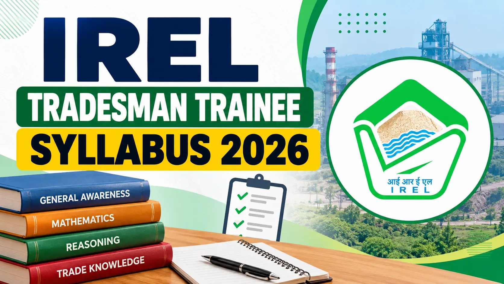 IREL Tradesman Trainee Syllabus 2026