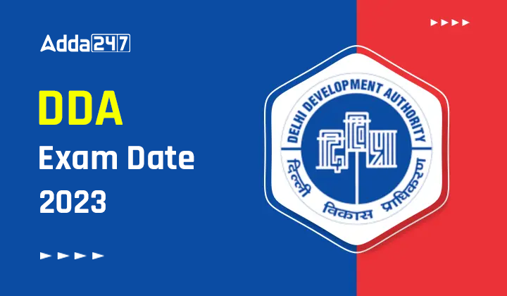 DDA Exam Date 2023