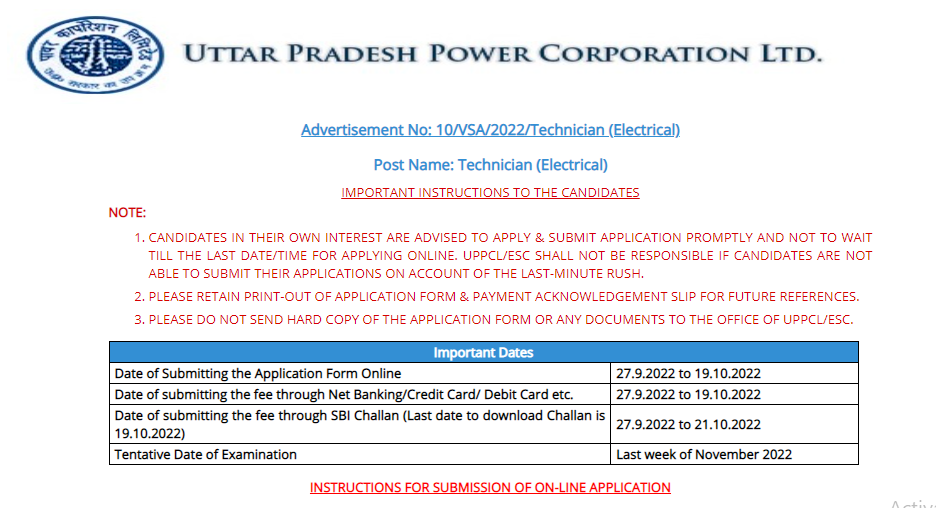 Govt. Job Notification