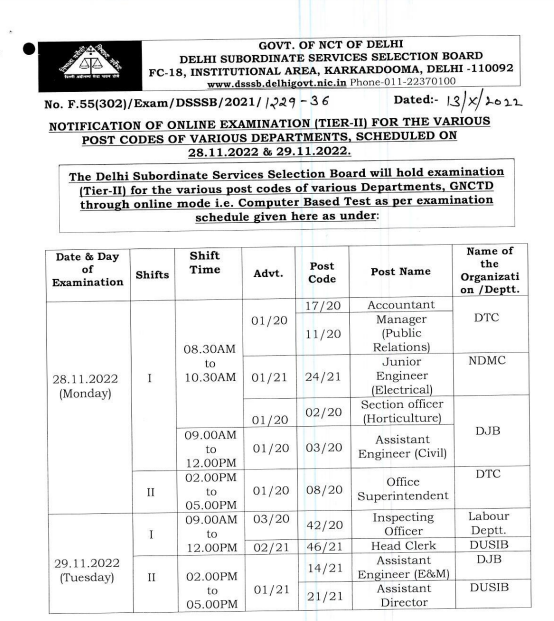 Exam Date