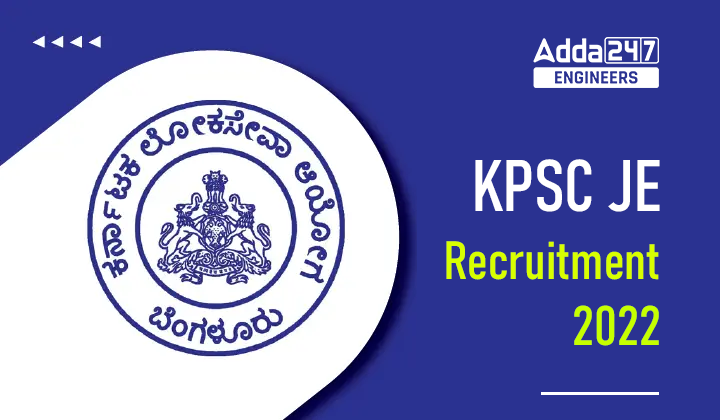 KPSE JE Recruitment 2022