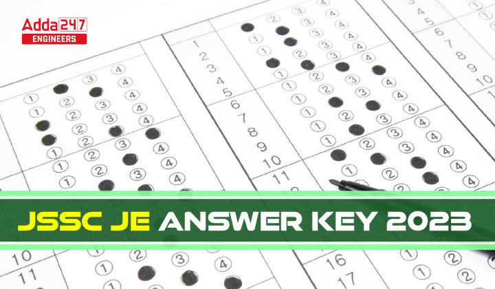 JSSC JE Answer Key 2023