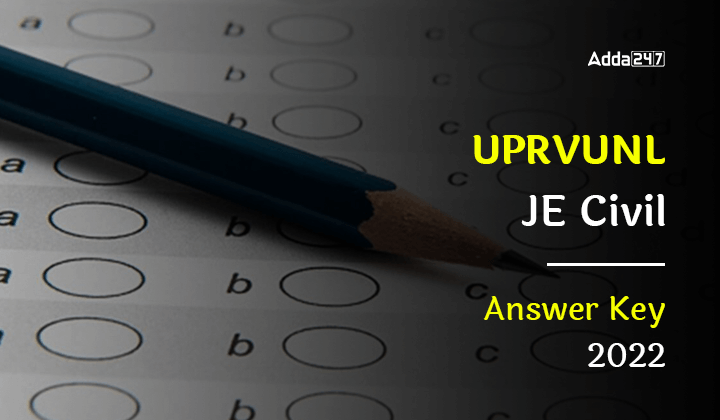 UPRVUNL JE Civil Answer Key 2022