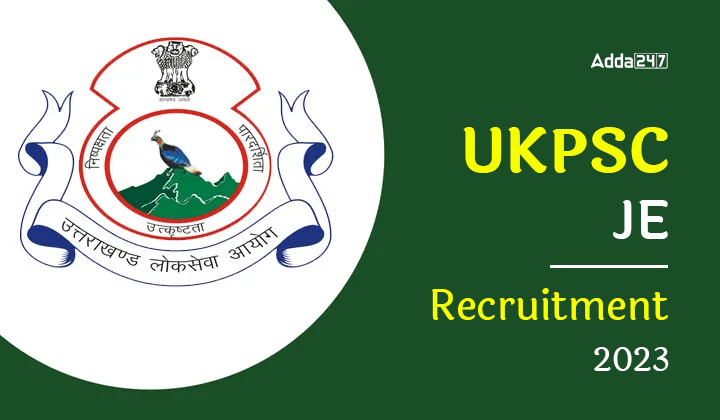 UKPSC JE Recruitment 2023