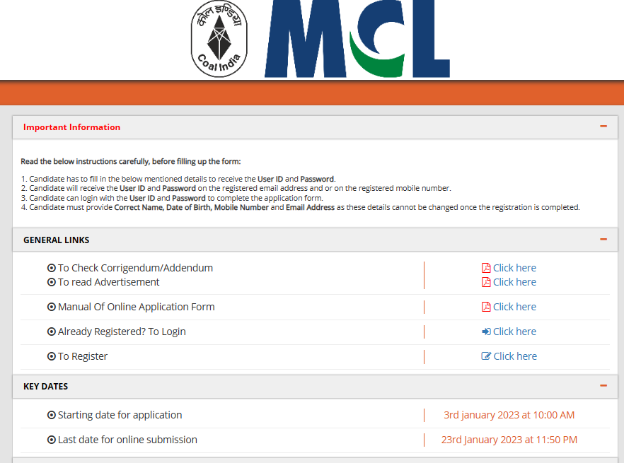 Govt. Job Notification