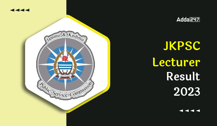 JKPSC Lecturer Result 2023