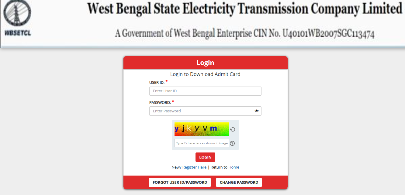 WBSETCL Admit Card 2023