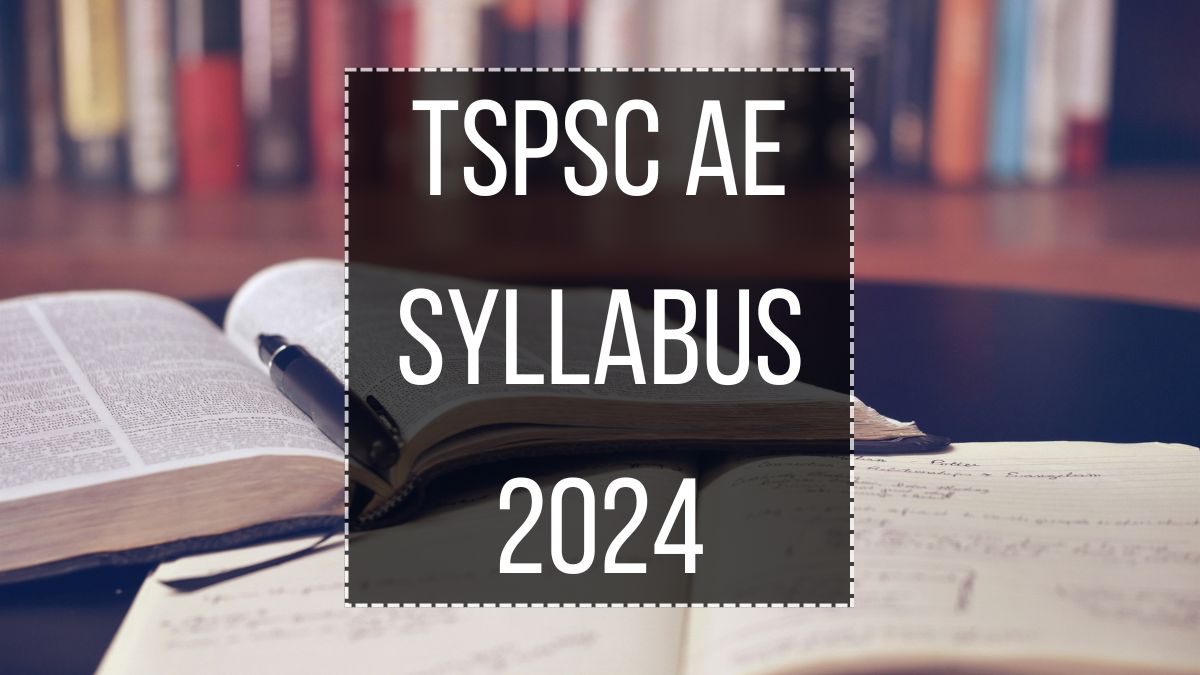 TSPSC AE Syllabus 2024