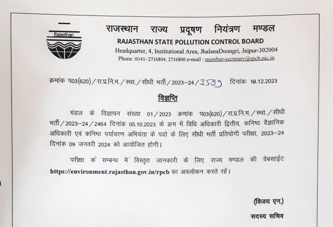Govt. Job Notification