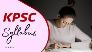 KPSC Land Surveyor Syllabus