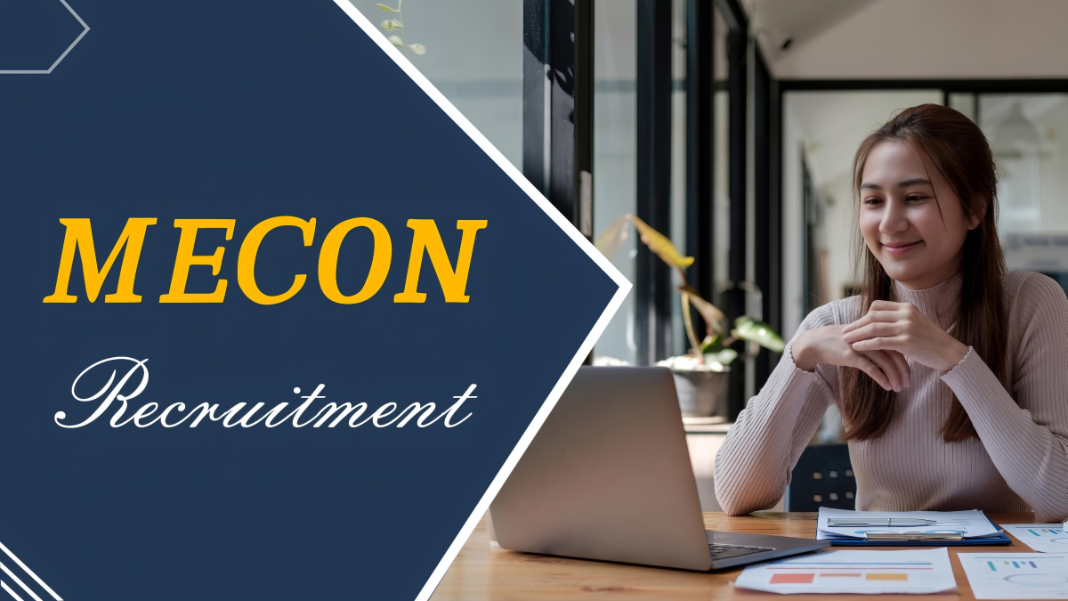 MECON Recruitment 2024