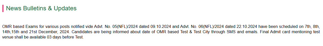 Govt. Job Notification