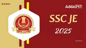 SSC JE Latest Update 2025