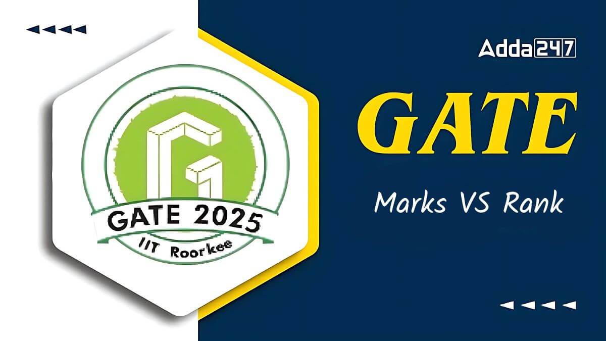 GATE Marks Vs Rank 2025, Know How to Calculate Rank and Score