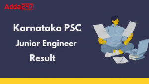 KPSC Junior Engineer Result 2026