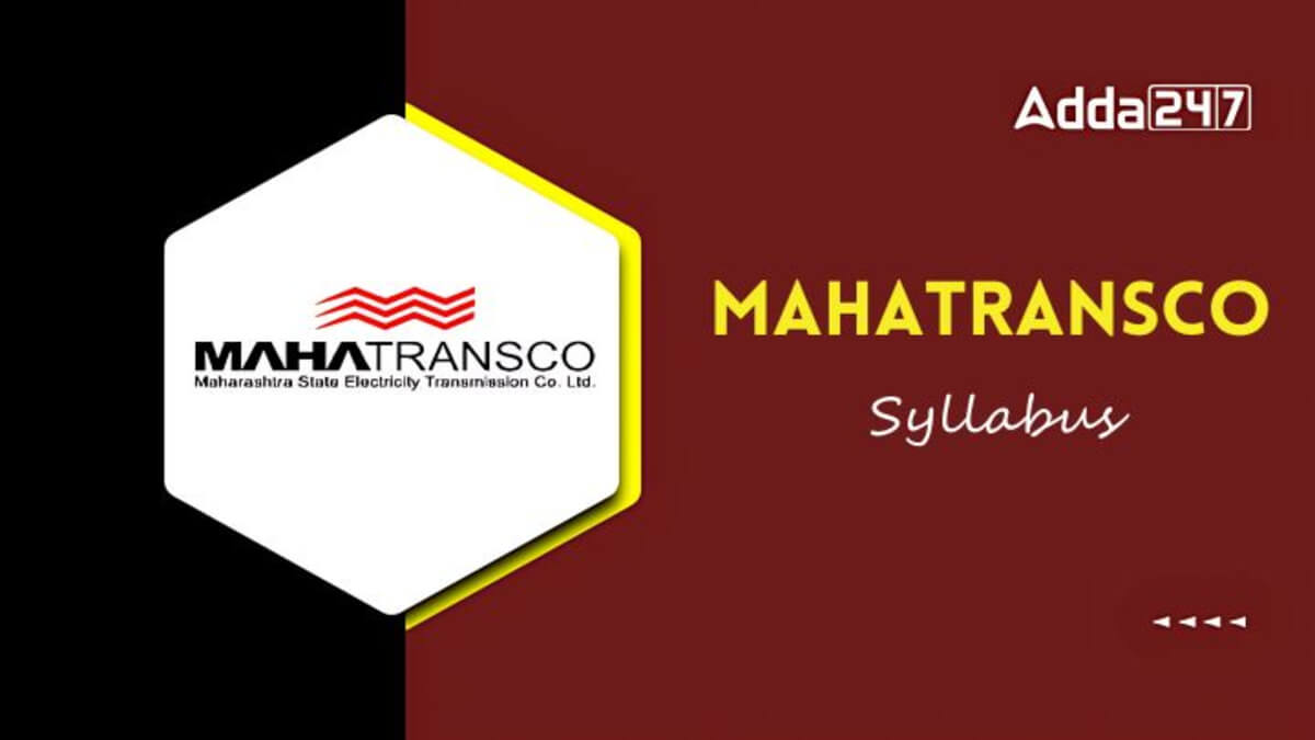 MAHATRANSCO AE Syllabus 2025
