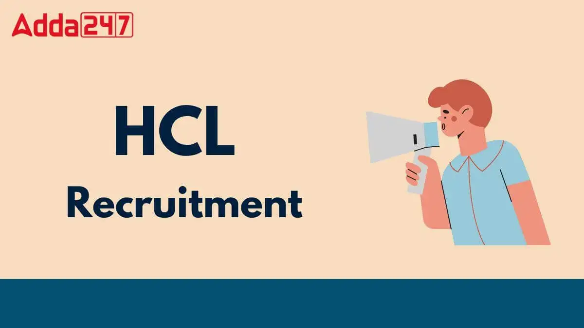 HCL Recruitment 2026
