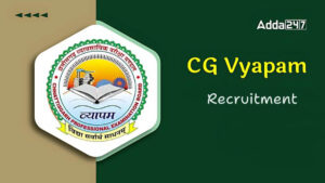 CG Vyapam Junior Engineer Recruitment 2025