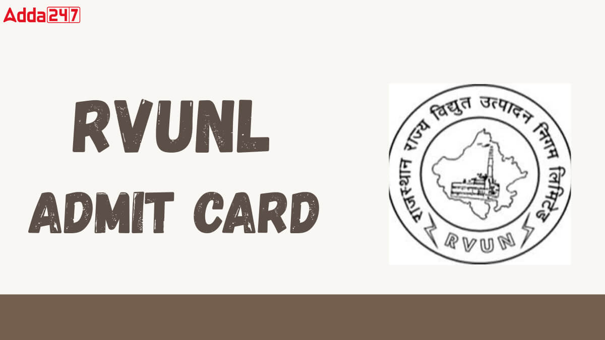 RVUNL Admit Card 2025