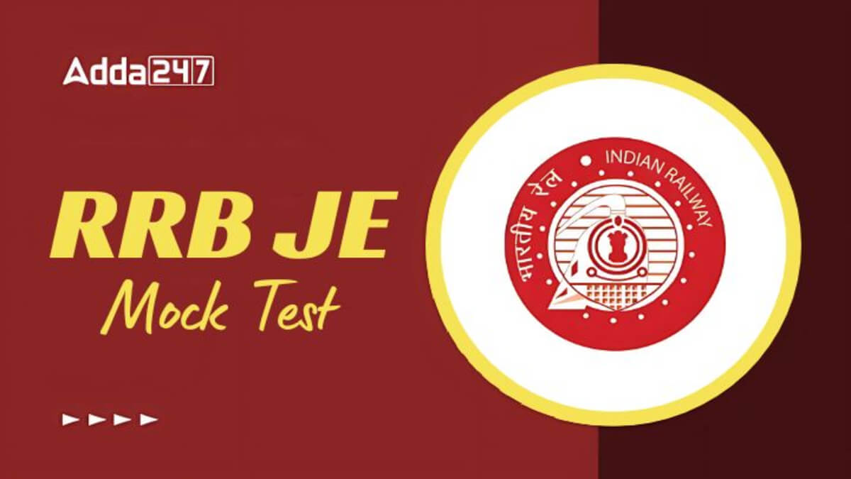 RRB Junior Engineer CBT 2 Mock Test