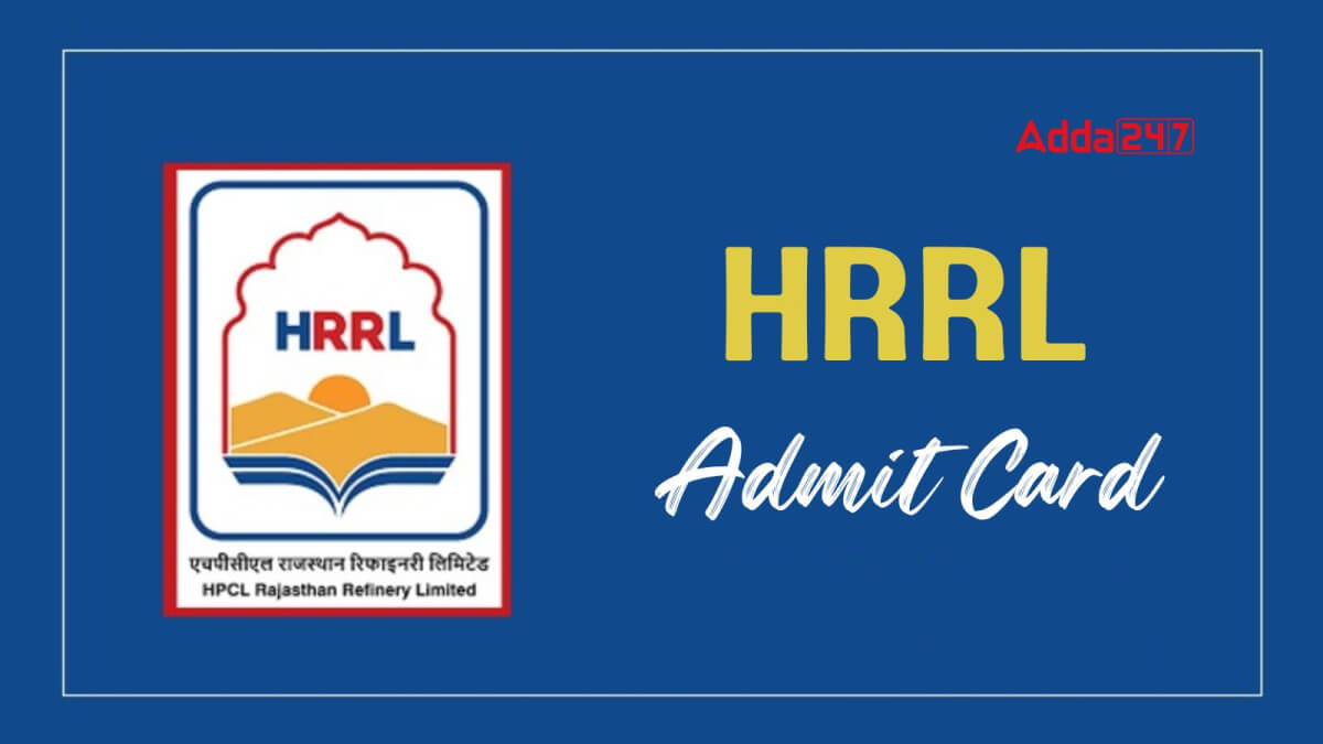 HRRL Admit card 2025