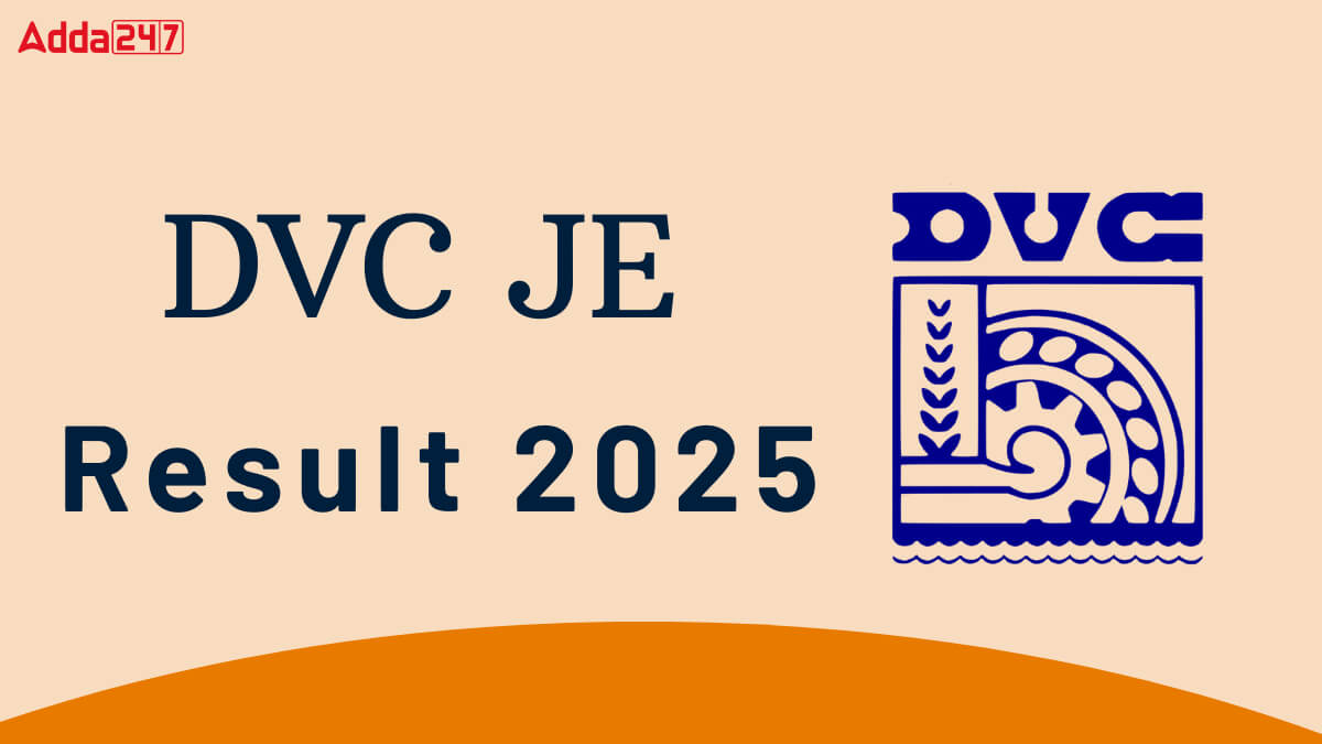 DVC JE Result 2025