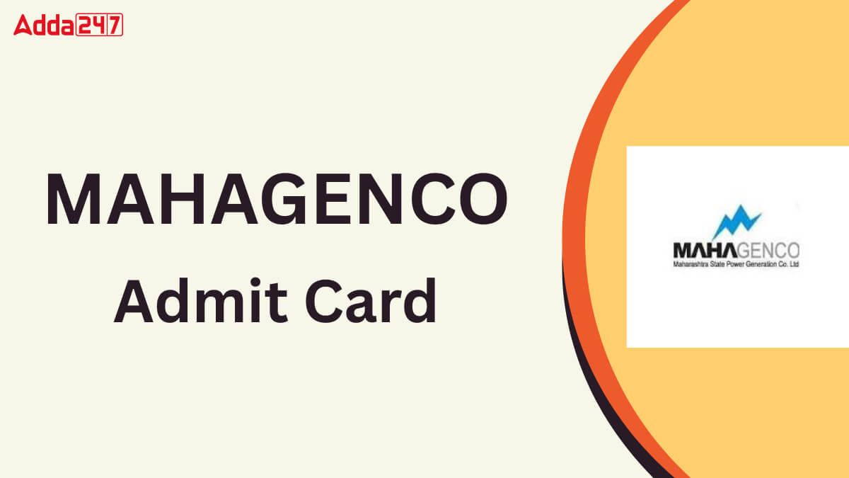 MAHAGENCO Technician 3 Admit Card