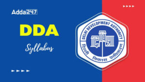 DDA JE Syllabus 2025