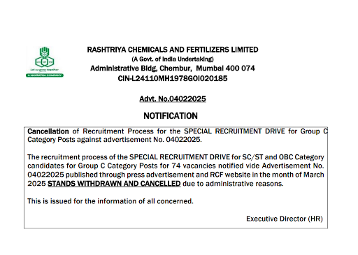 Govt. Job Notification