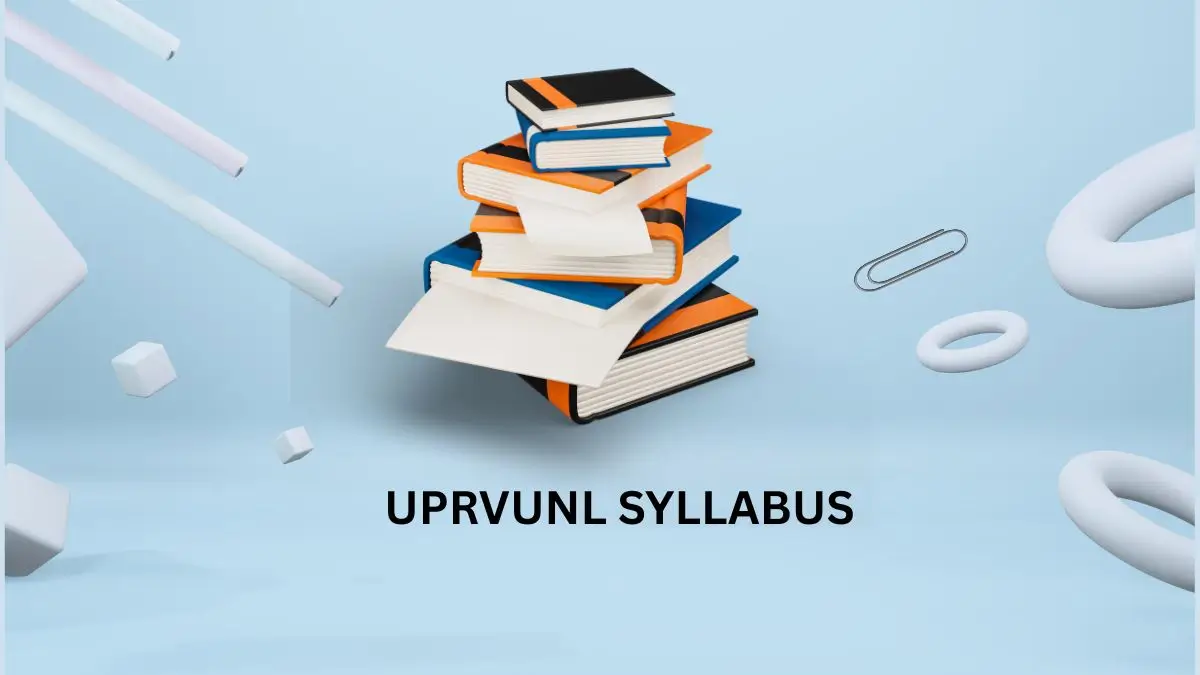 UPRVUNL Syllabus 2025