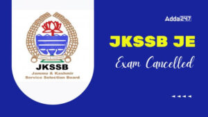 JKSSB JE Exam Cancelled