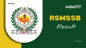 RSMSSB JTA and Account Assistant Result 2025