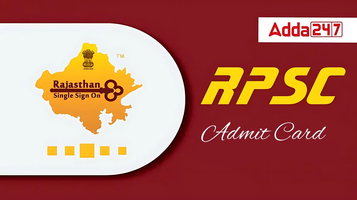 RPSC AE Admit Card 2025