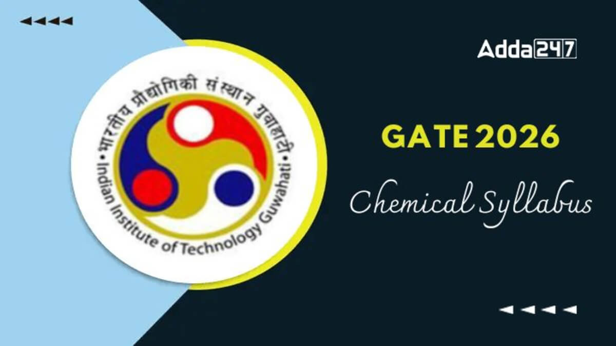 GATE Chemical Engineering Syllabus 2026