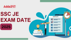 SSC JE Exam Date