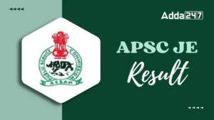 APSC JE Result 2025