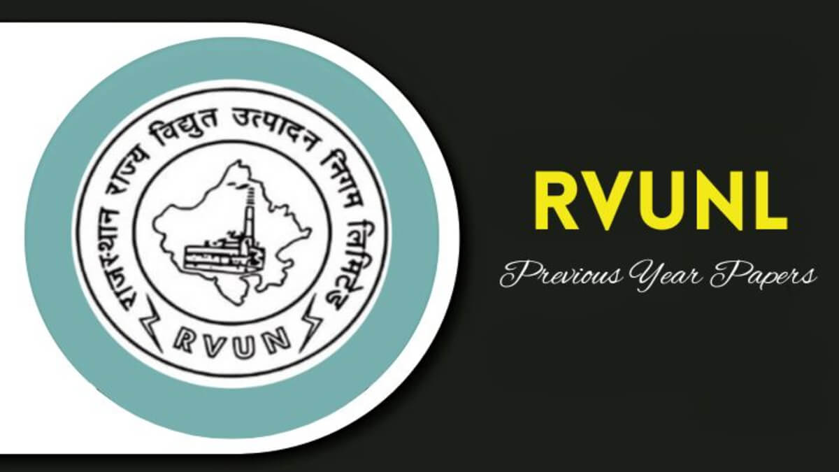 RVUNL Technician Previous Year Question Papers