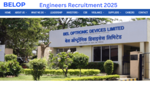 BELOP Engineers Recruitment 2025 Out, Apply Offline for 08 Posts