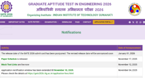 GATE 2026 Exam Date Out, Check Subject Wise Schedule Here 14 Latest Posts