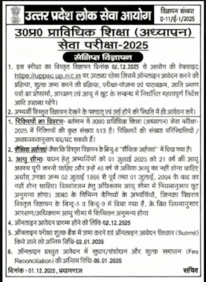 Govt. Job Notification
