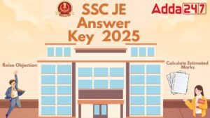 SSC JE Answer Key 2025