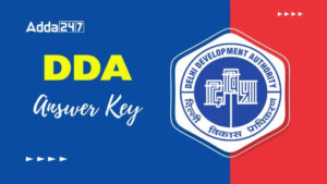 DDA JE Answer Key 2025