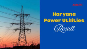 Haryana Power Utilities AE Result 2025