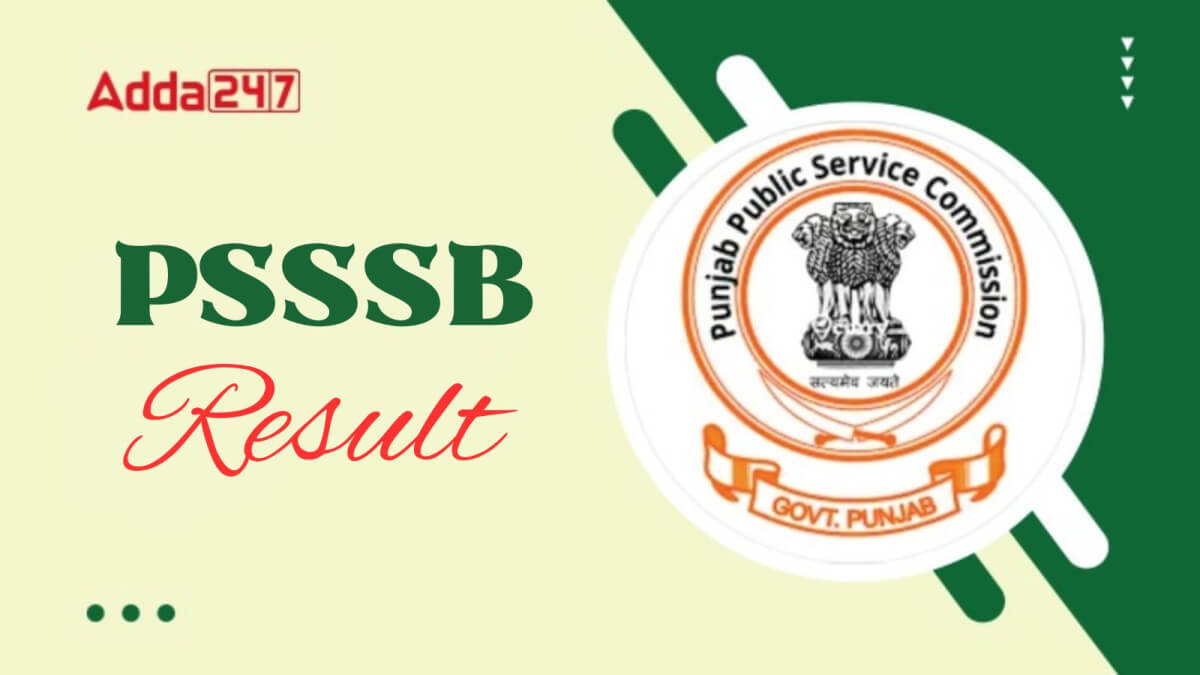 PSSSB Result 2025