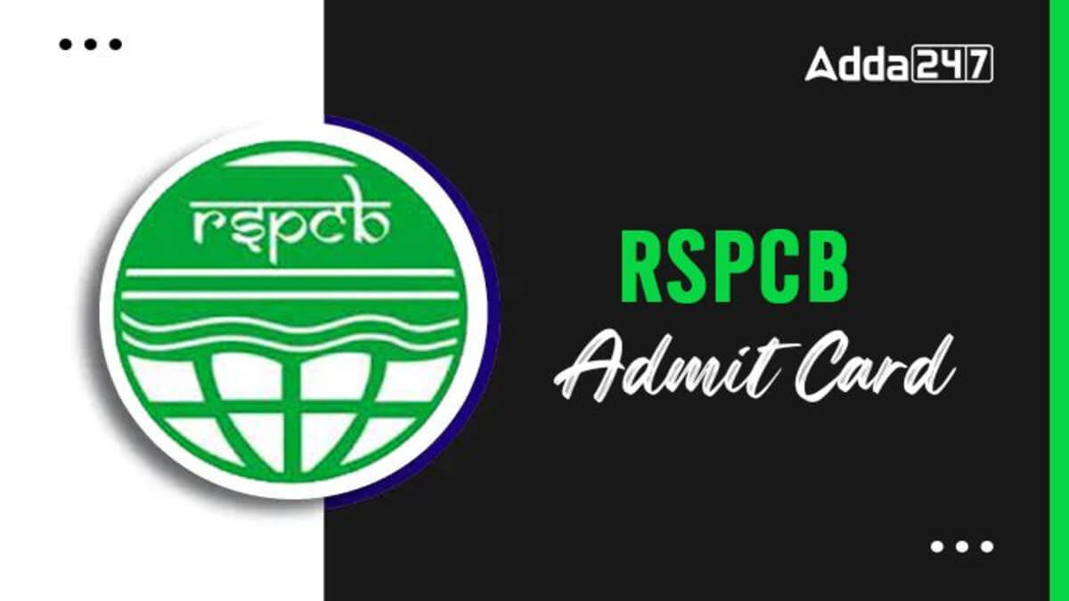 RSPCB Admit Card 2026