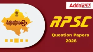 RPSC Lecturer and Assistant Electrical Inspector Question Papers 2026 Released, Download Subject Wise PDF