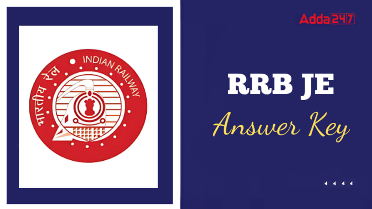 RRB JE Answer Key 2026