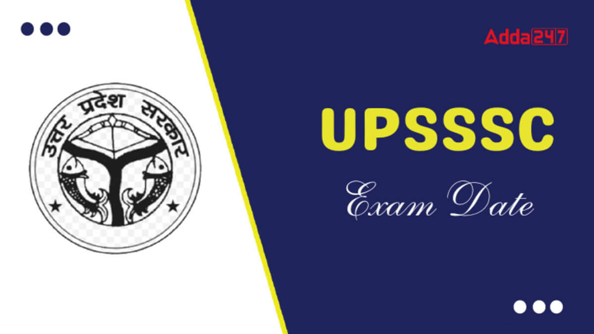 UPSSSC JE Exam Date 2026