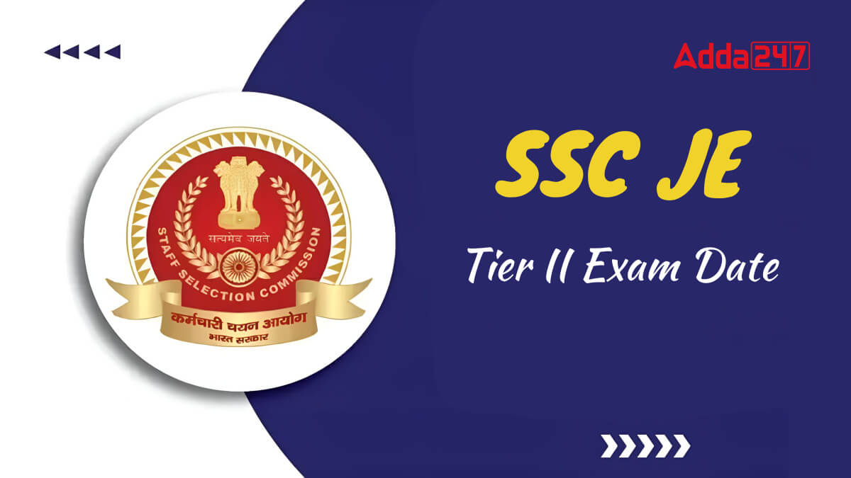 SSC JE Tier II Exam Date 2026