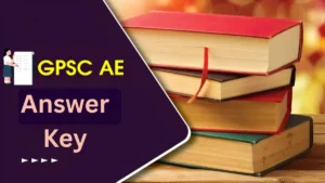 GPSC AE Final Answer Key 2026 OUT Electrical, Class-2 Post, Download PDF Here